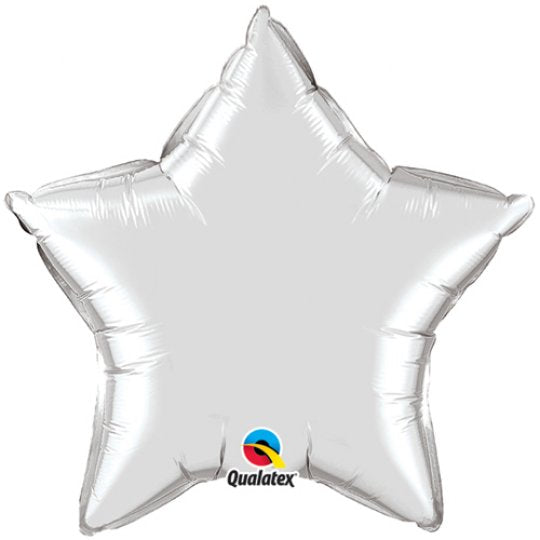 20" Silver Foil Star Balloon