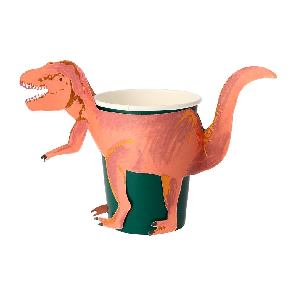 T-Rex Party Cups - partyfrills