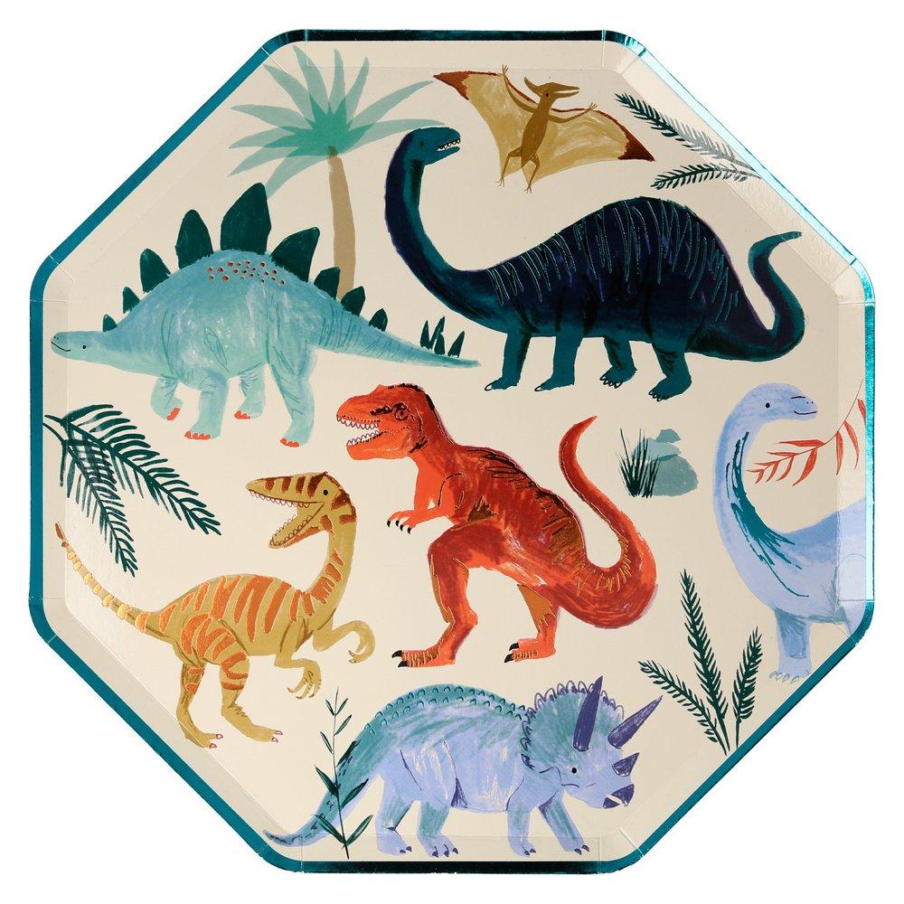 Dinosaur Kingdom Dinner Plates - partyfrills