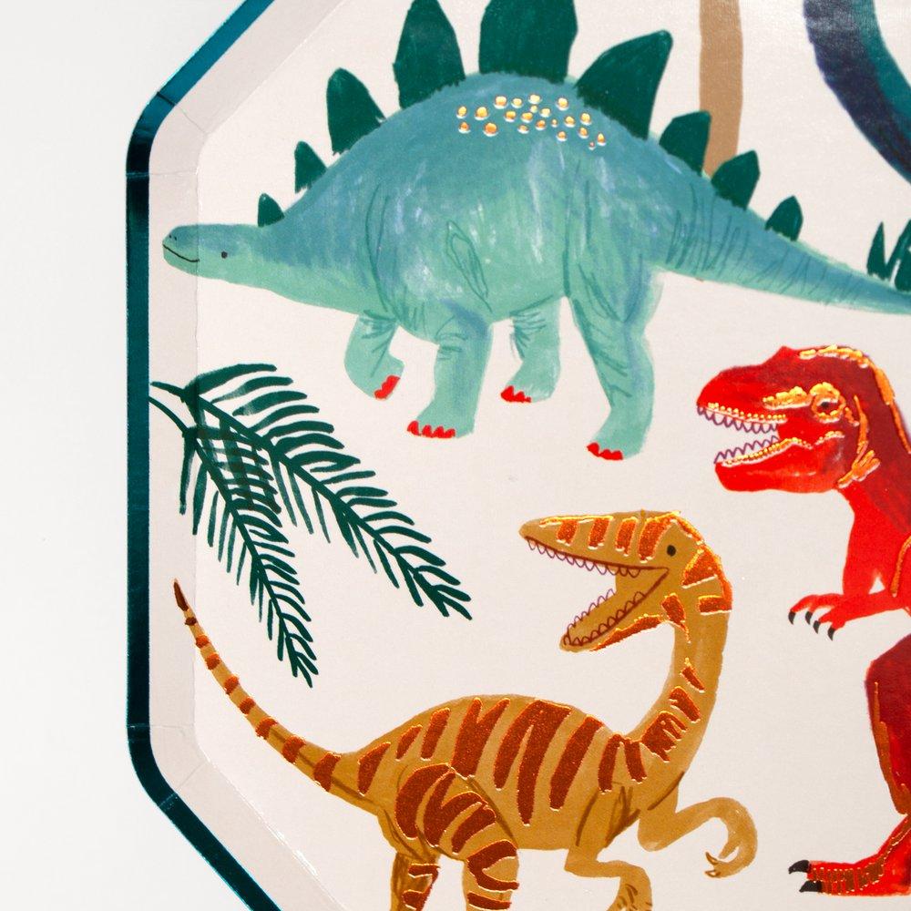 Dinosaur Kingdom Dinner Plates - partyfrills