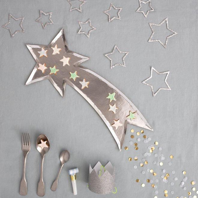 Shooting Star Platters (set of 4) - partyfrills