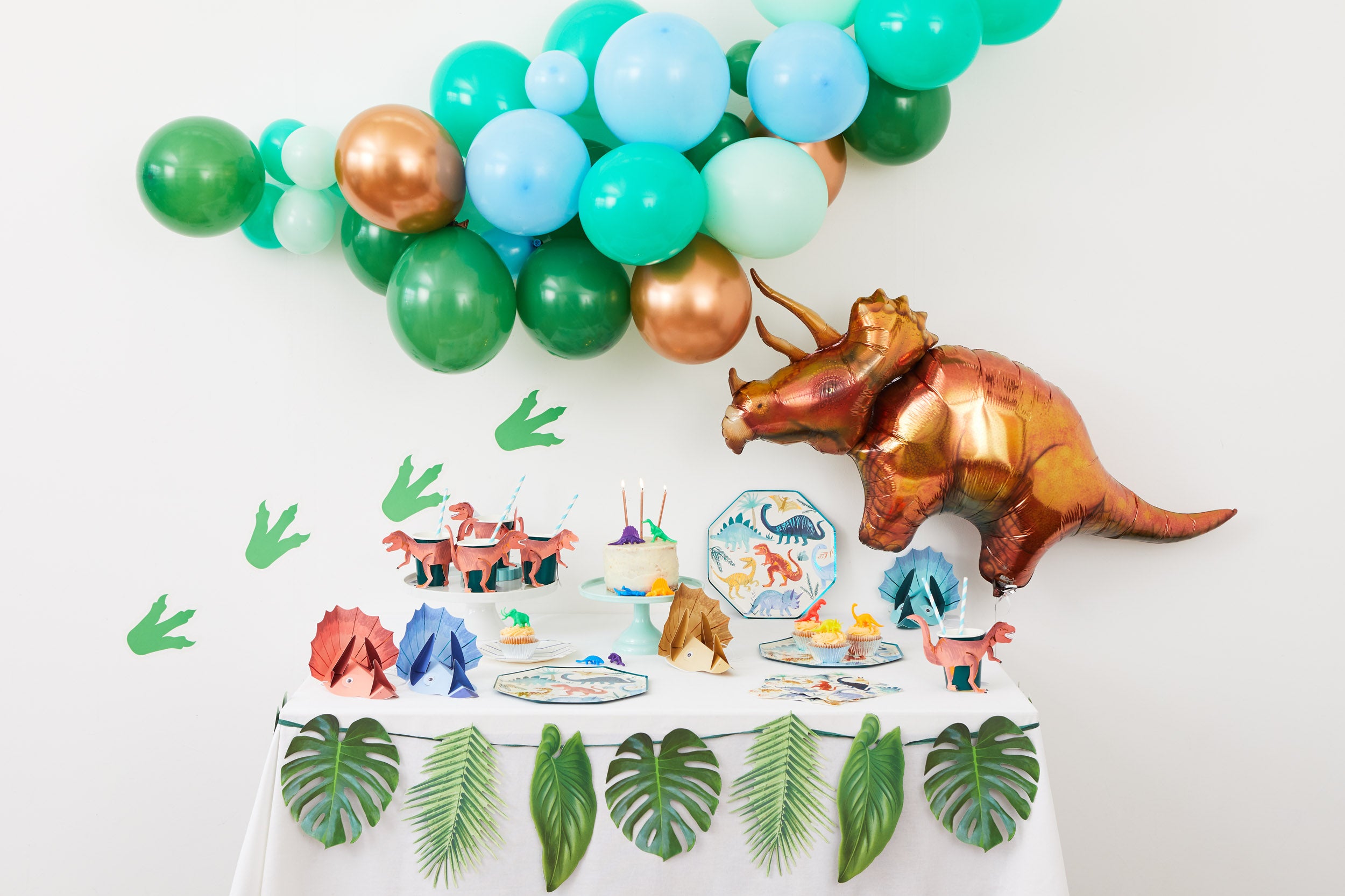 Triceratops Dinosaur Supershape Foil Balloon