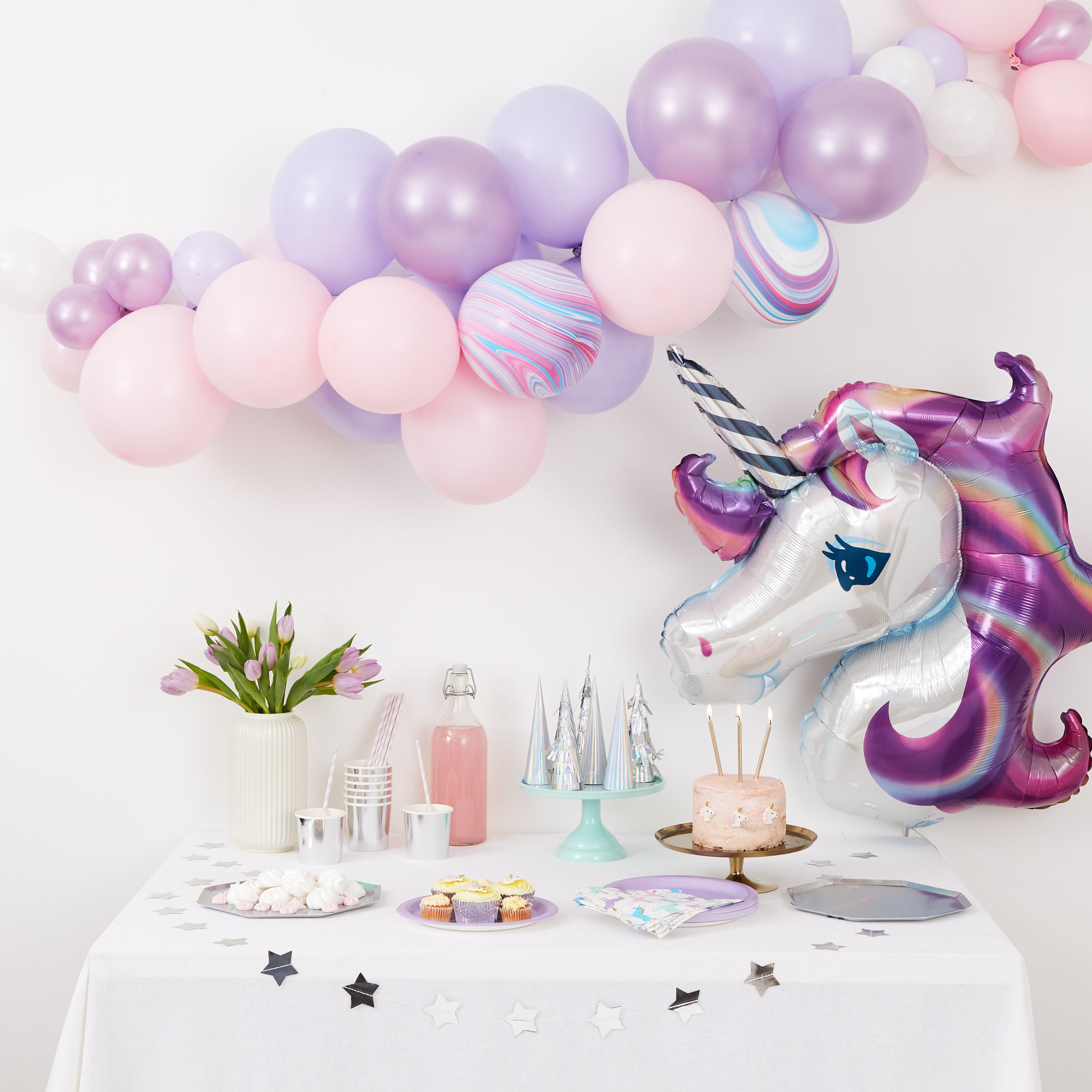 Unicorn Birthday Decoration at Home Unicorn Theme Birthday Decoration  Ideas – FrillX