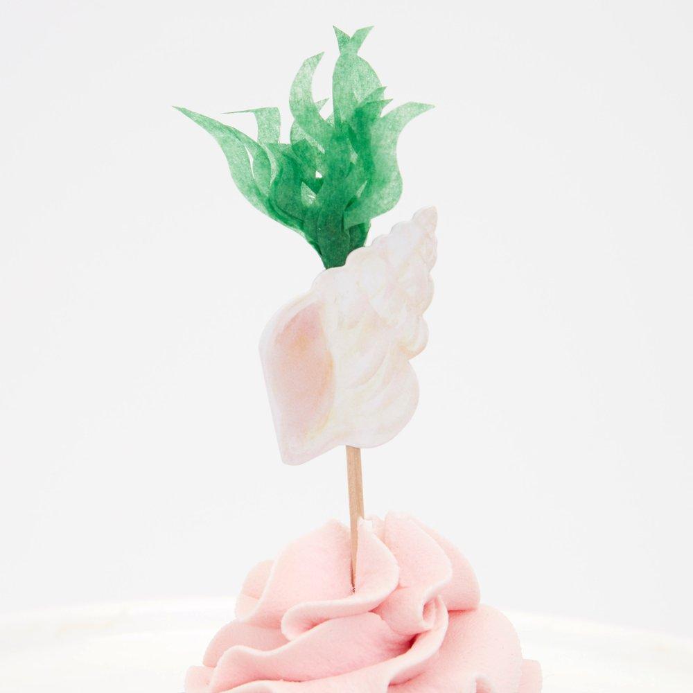 Mermaid Cupcake Kit - partyfrills