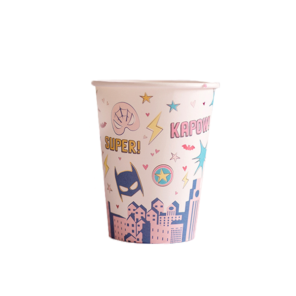 Superhero Star Cups