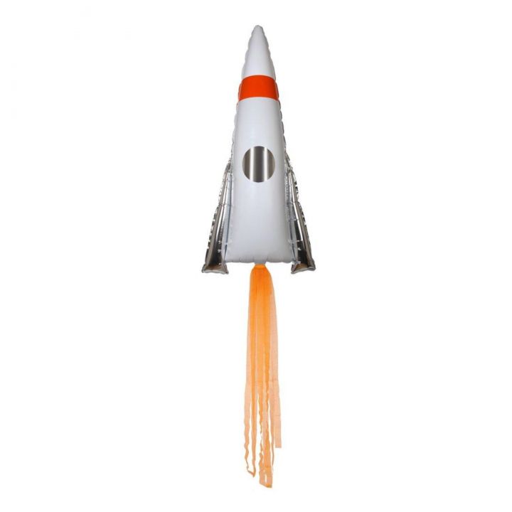 Rocket Supershape Foil Balloon